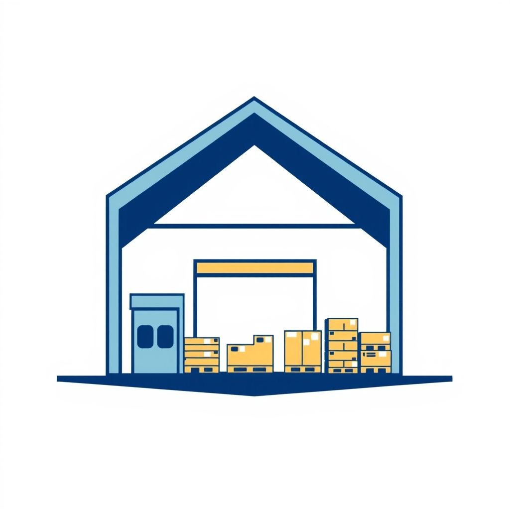 {"prompt":"Create a high-resolution dual-tone vector illustration depicting a warehouse symbol for a logistics company. The icon features a modern, geometric warehouse building with prominent entrance doors, stacked boxes, and subtle pallet details. Utilize a clean, minimalistic style with two contrasting colors--such as navy blue and teal--to define the shapes and add depth. Set against a crisp white backdrop, the design should convey efficiency and reliability through sharp lines, balanced composition, and clear visual hierarchy.nngenerate an dualtone vector icon that represent the warehouse for logistics company , high-resolution, detailed, white background.","originalPrompt":"generate an dualtone vector icon that represent the warehouse for logistics company , high-resolution, detailed, white background.","width":1024,"height":1024,"seed":42,"model":"flux","enhance":false,"nologo":true,"negative_prompt":"worst quality, blurry","nofeed":false,"safe":false,"isMature":false,"isChild":false}